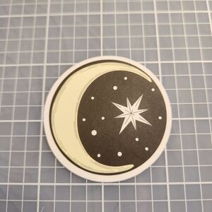 10/$10 Sticker Celestial Moon